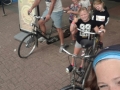 Willemijn en team op de fiets